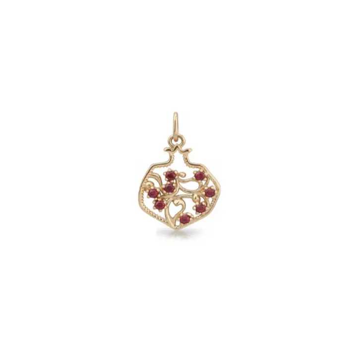 آویز انار - pomegranate-pendant