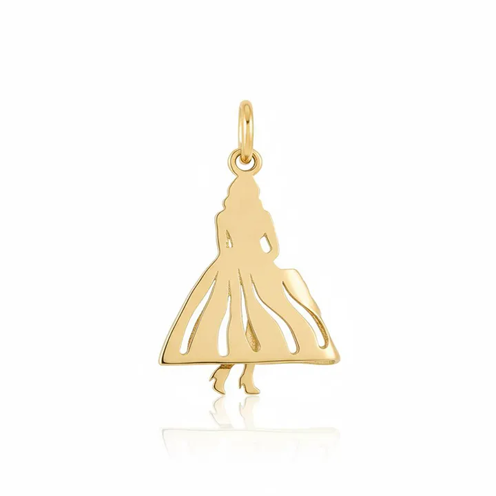 آویز سه بعدی طرح دختر