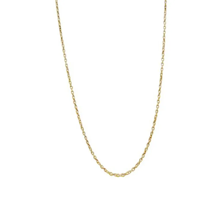 زنجیر طلا زنانه طرح فلامینگو (طلایی- ۴۰ سانتی متر)