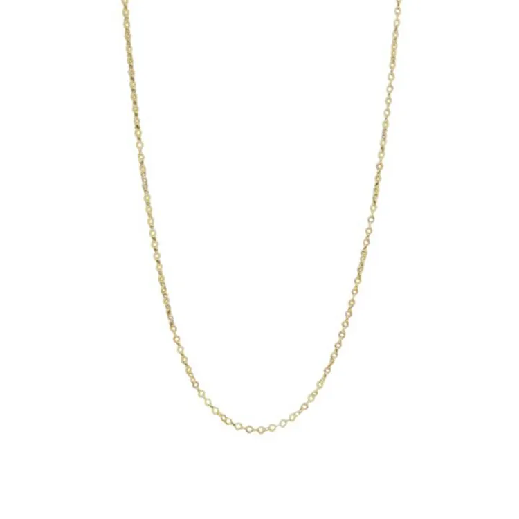 زنجیر طلا زنانه طرح فلامینگو (طلایی- ۴۰ سانتی متر)