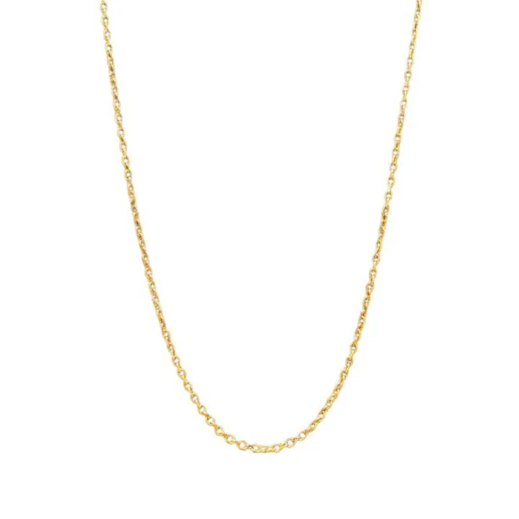 زنجیر طلا زنانه طرح فلامینگو (طلایی- ۴۰ سانتی متر)