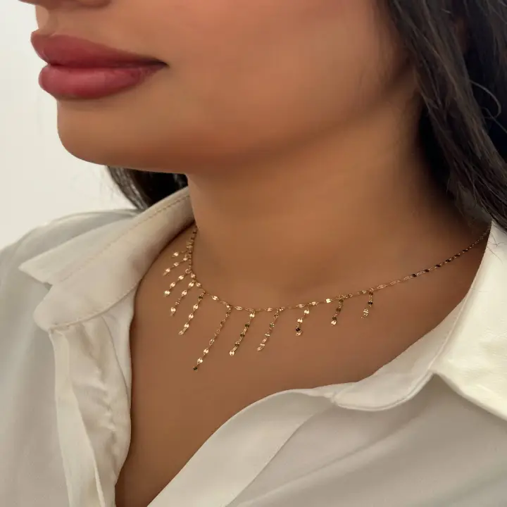 گردنبند آبشاری Waterfall necklace