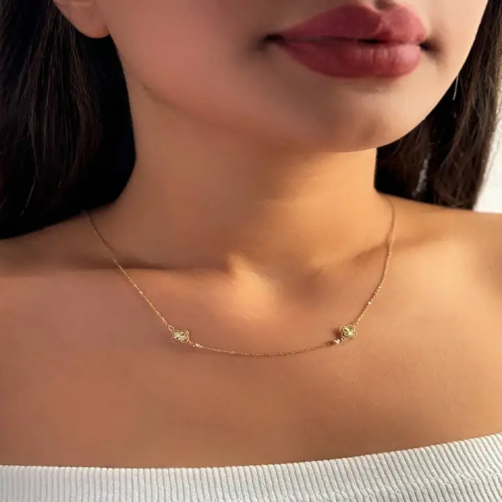 گردنبند ونکلیف - vancleef-necklace