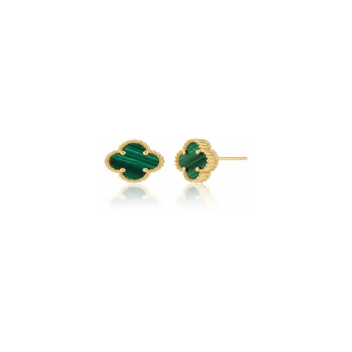 گوشواره ونکلیف سبز Green Vancliffe Earrings