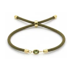 دستبند با پلاک مارکو سبز مدل 29411