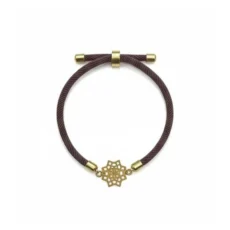 دستبند با پلاک طرح اسلیمی مدل 29421