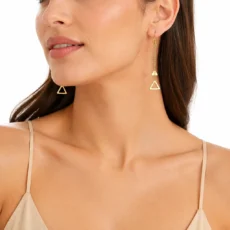 گوشواره اویز مثلث