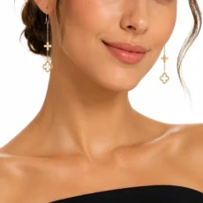 گوشواره اویز طرح ونکلیف
