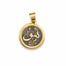 آویز ترکیب طلا و نقره (هو)